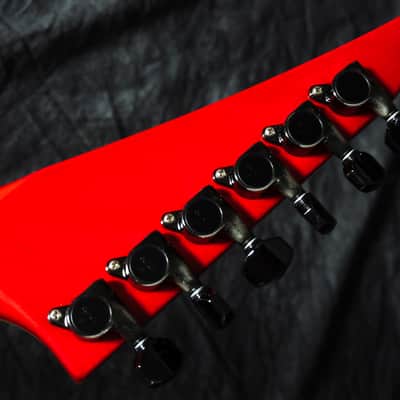 Jackson Stars KE-TN02/EMG Kelly - Transparent Red - VERU GOOD condition image 12