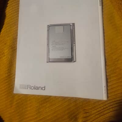 Roland D-50 Accessory : Manual and Card Only image 2