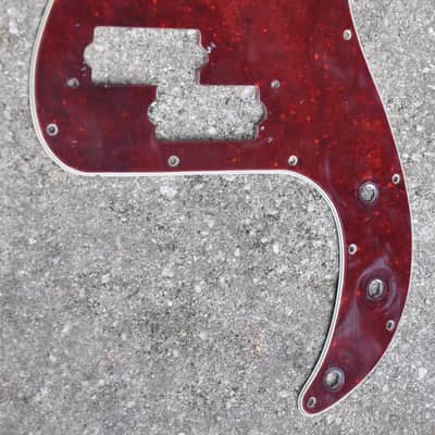 1968-1969 Fender Precision Bass Tortoise PickGuard Original 1967 PBass Guitar image 3