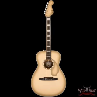 Fender Limited Edition California Vintage Malibu Antigua Finish Electric Acoustic with Hardshell Case image 3