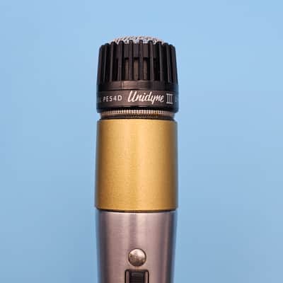 ☆Vintage 1970s Shure PE54D *New Foam* Unidyne III Dynamic Microphone | Shure 545SD 545 SM57 SM58 image 8