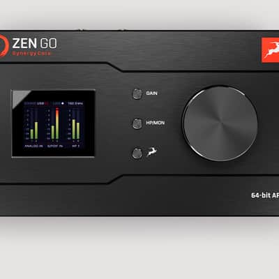antelope audio Zen Go Synergy Core usb-c audio interface with 2 discrete preamps image 2