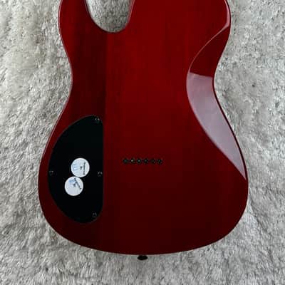 Fender Special Edition Custom Telecaster FMT HH Crimson Red Transparent image 6