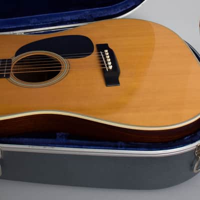 C. F. Martin D-28S Flat Top Acoustic Guitar (1971), ser. #288699, original molded blue plastic hard shell case. image 12
