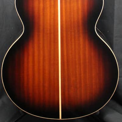 2023 Epiphone El Capitan J-200 Studio Acoustic-Electric Bass Guitar Aged Vintage Sunburst Gloss 6lbs image 3
