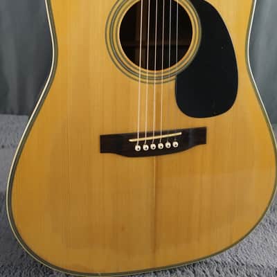 Yamaki YW-40 Dreadnought Acoustic Guitar MIJ w/ Hard Case – Vintage 1970s image 1