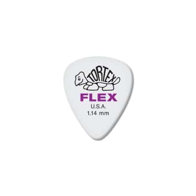 Dunlop 428P1.14 Tortex Flex Standard Picks 1,14 mm - Set of Picks image 1