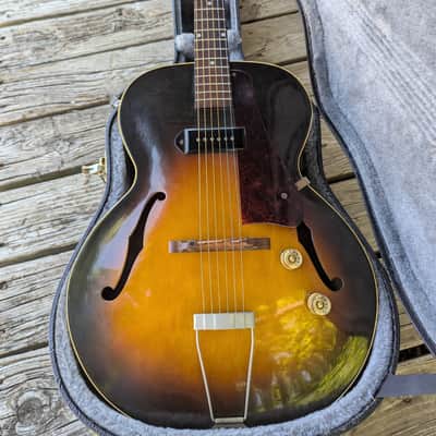 Gibson ES-125 1950 - sunburst image 17