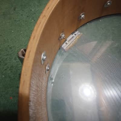 Maxwin by Pearl 14"(diameter)x5.5"(depth) Snare Drum  Black Wrap Over Wood 1970's/80's - Black Wrap image 11