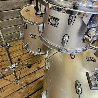 Drum Kit Premier Cabria MK2 Silver Complete USED! RKCAB040626 image 4