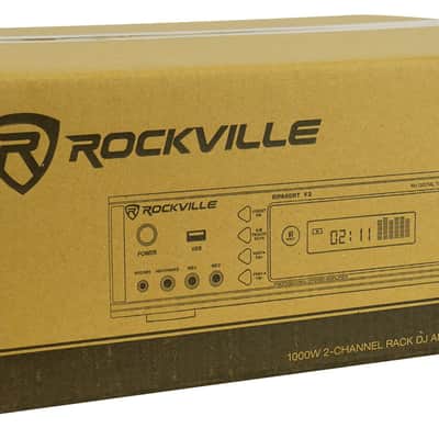 Pair Rockville Lux 658 Black Dual 6.5" 8 Ohm Hi-Fi Tower Speakers+Home Receiver image 17