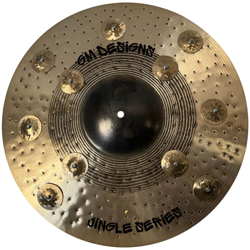 18" GM Designs JINGLE Series Prototype Crash -  Versatile Sound w/ Customizable Accents! image 1