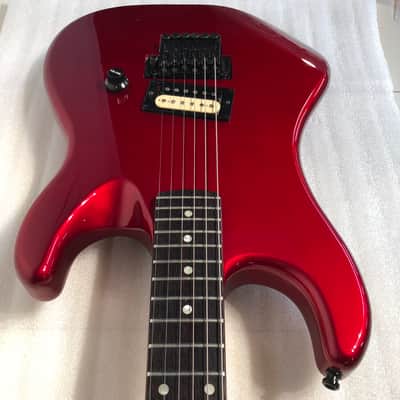 Kramer Baretta I 1987 Candy Red Serial No  F 5340 image 2