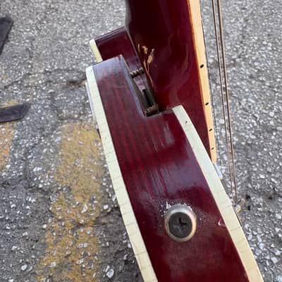 Hohner Les Paul Copy - Red image 8