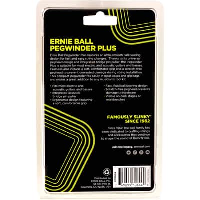 Ernie Ball Pegwinder Plus String Winder Tool image 4