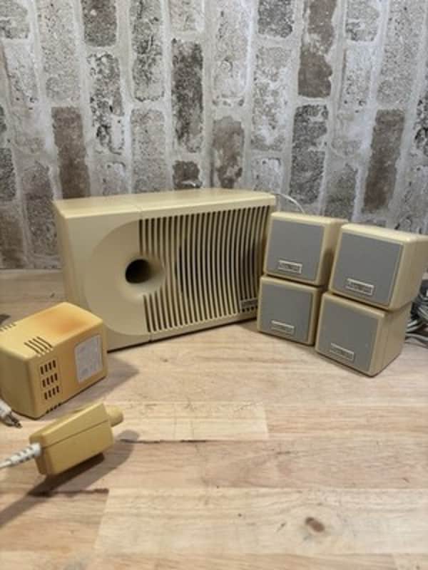 ⭐️Cambridge Soundworks PC - Four Point Surround Sound⭐️4 Speakers + Bass Box⭐️ image 1