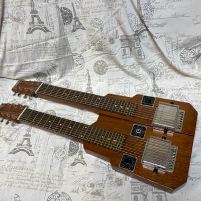 1948 Grady Moore Custom Made Double Neck Lap Steel Guitar image 8