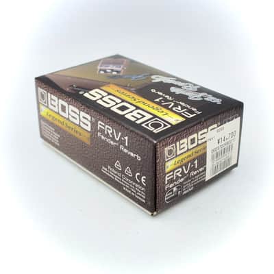 Boss FRV-1 '63 Fender Reverb With Original Box Guitar Effect Pedal ZY41835 image 11