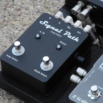 A/B Amp Select Pedal for use with TC Ditto, BOSS, or similar Recording Looper image 1