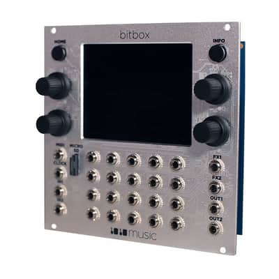 1010 Music BitBox MK2 Eurorack Sampler Module (Silver) image 2