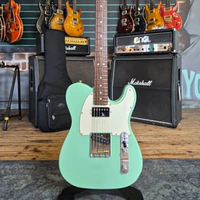 Fender American Performer Telecaster Satin Surf Green 2018 Electric Guitar