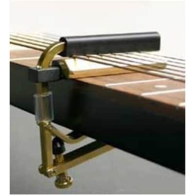 Shubb Dobro, Resophonic Guitar Capo, Plain Brass - C6B image 4
