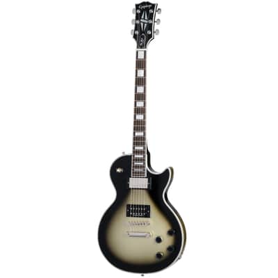 Adam Jones 1979 Les Paul Custom Electric Guitar Antique Silverburst image 2