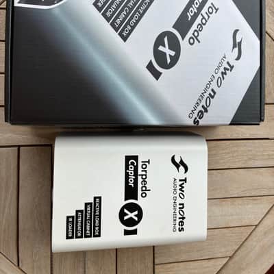 Two Notes Torpedo Captor X 8ohm Stereo Reactive Load Box / Attenuator 2020 - White image 3