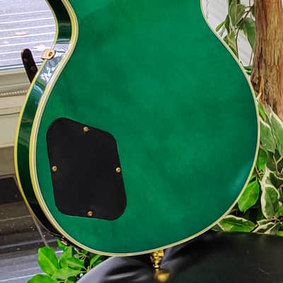 Gibson Les Paul Custom in Translucent Green w/ Bigsby, Gold Hardware & Original Case image 13