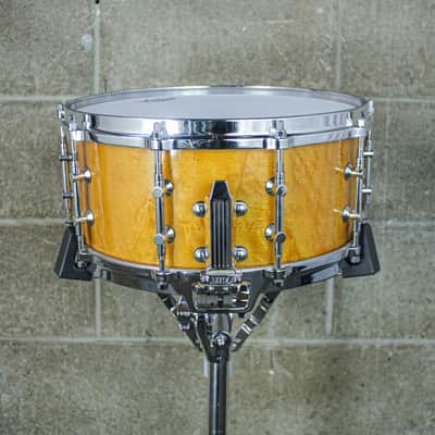 Tama Gladstone Artwood Snare Drum – 6.5" x 14" – Birdseye Maple – Mid 80s (1986–87) – AW546 image 9