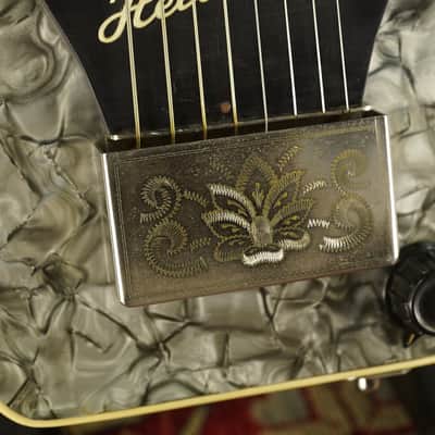 Herrnsdorf Electro Artist  Lap Steel 1960s - with original case image 14