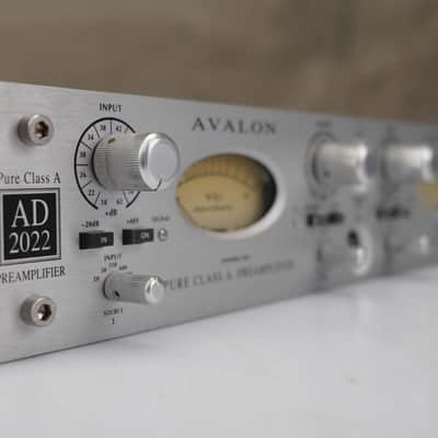 Avalon AD 2022 Dual Preamplifier w/ Power Supply w/ Mogami Gold Cables #58642 image 13