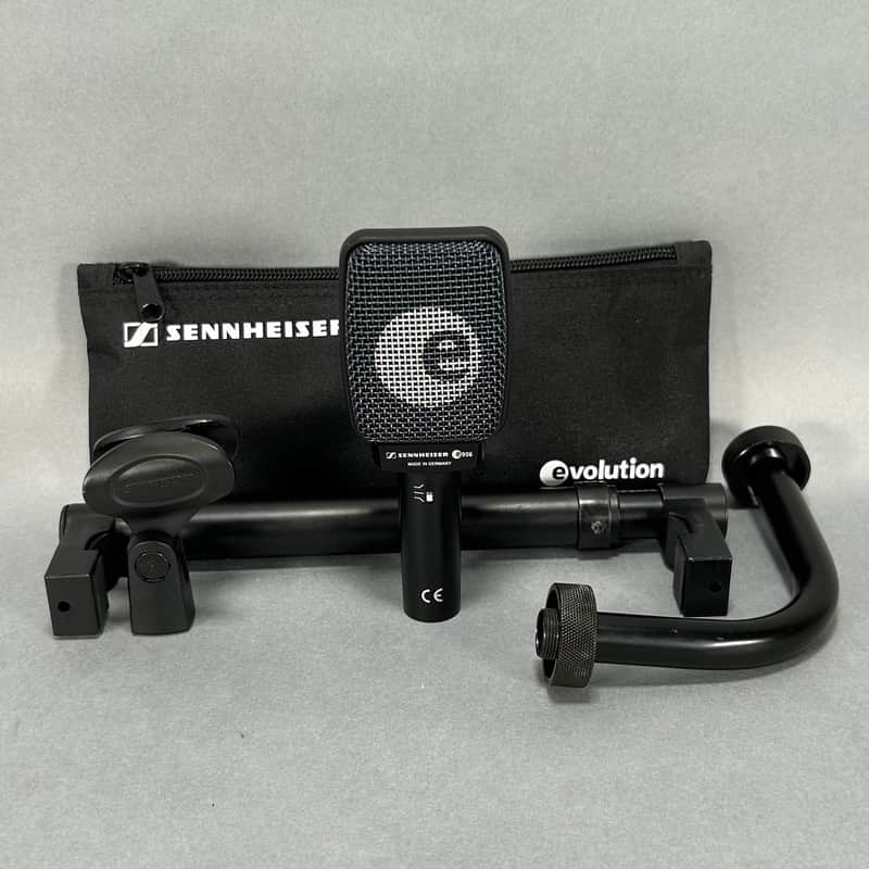 Sennheiser E906 Mic W/ Audix Cab Grabber Mic Stand & Case | Reverb
