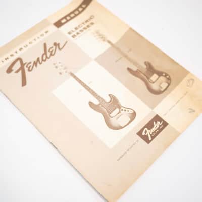 Fender Precision Bass Instruction Manual 1962 image 7