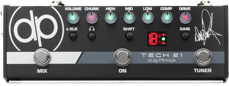 Tech 21 dUg Pinnick Signature Bass Distortion Pedal (DP3Xd1) image 1