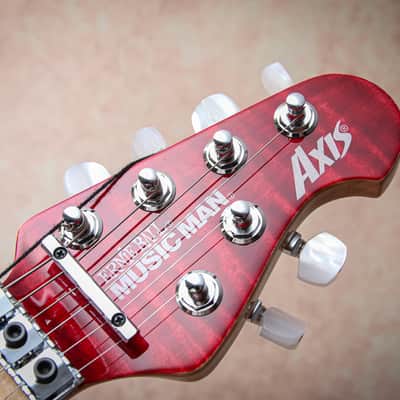 ERNIE BALL USA Music Man Limited Ed. Axis 30th Anniversary 9 of 100 "Translucent Red" (2026) image 12