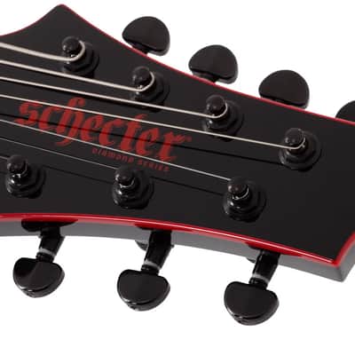 Schecter Sunset-7 ET Red Dawn Gloss Black image 15