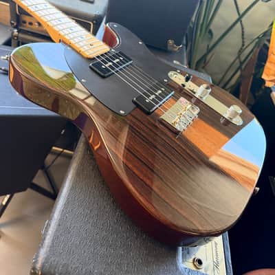 Fender Limited Edition Exotic Collection Malaysian Blackwood Telecaster 90 2017 - Gloss Natural image 14