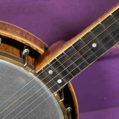 1925 Weymann Style 150 Resonator 5-String Banjo (VIDEO! Fresh Work, Ready) image 5