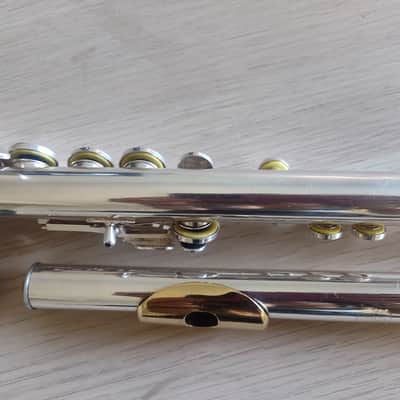 Gemeinhardt 50 Series - Gold Lip Plate Silver Plated image 12