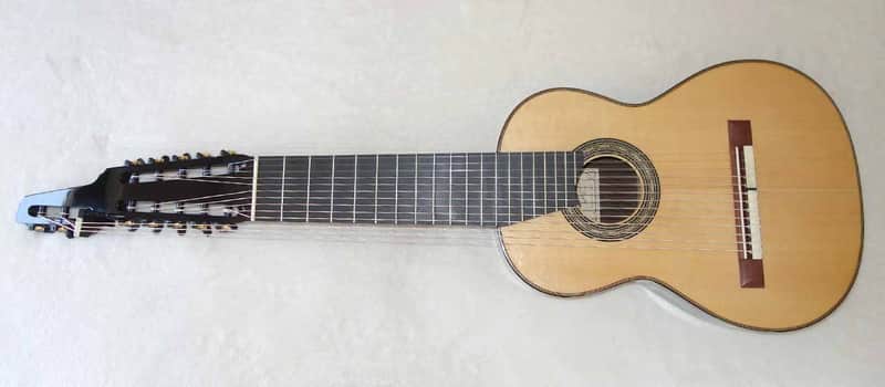 LUCIO NÚÑEZ Sophia 13-String Classical Harp Guitar, Spruce/Ziricote, w/Custom Case, Extremely Rare!! image 1