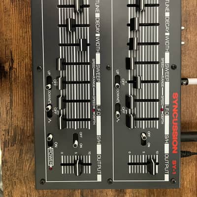 Michigan Synth Works SY-1 Analog drum Synthesizer - MIDI / Gray image 1
