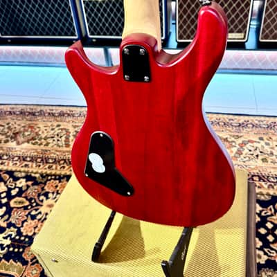 PRS SE CE24 Standard Satin Stoptai 2026 - Vintage Cherry image 12