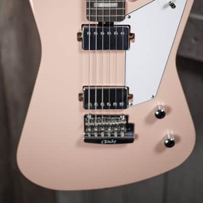 Sterling MARIPOSA-PBP-M2 Mariposa in Pueblo Pink Electric Guitar image 4