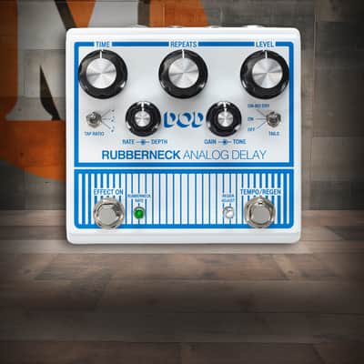 Digitech DOD-RUBBERNECK Rubberneck Analog Delay Pedal (DOD-RUBBERNECK-U) image 1