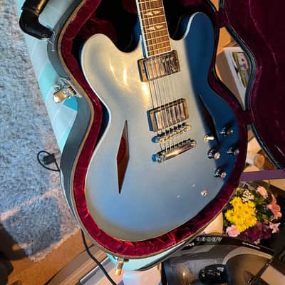 Gibson Dg 335 custom 2014 - Pelham blue image 1