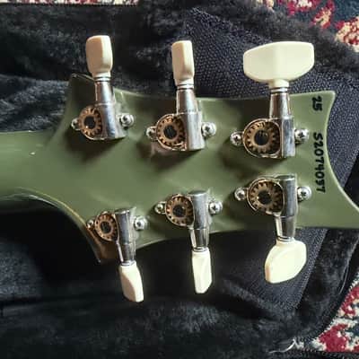 PRS S2 McCarty 594 Double Cut - 2025 - USA everything - Olive drab, Nitro, 2025 image 7