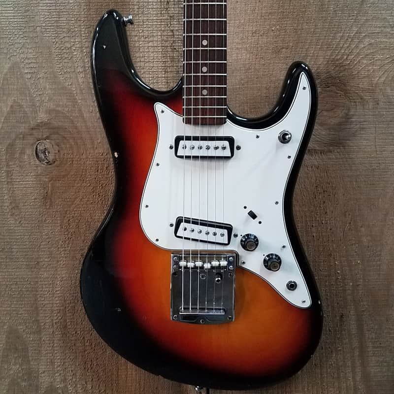 Aria 1802T Electric Guitar MIJ 1970s Sunburst | Reverb