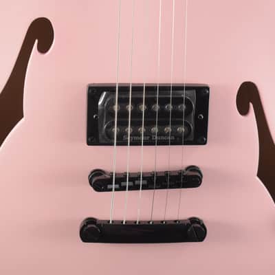 Fender Tom DeLonge Starcaster Satin Shell Pink Rosewood Fingerboard image 3