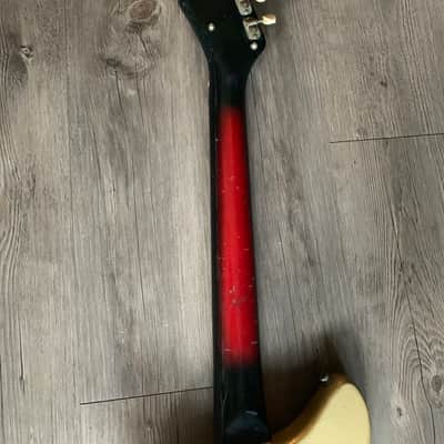 Teisco Sorrento E-10 1960's Guitar Gold image 6